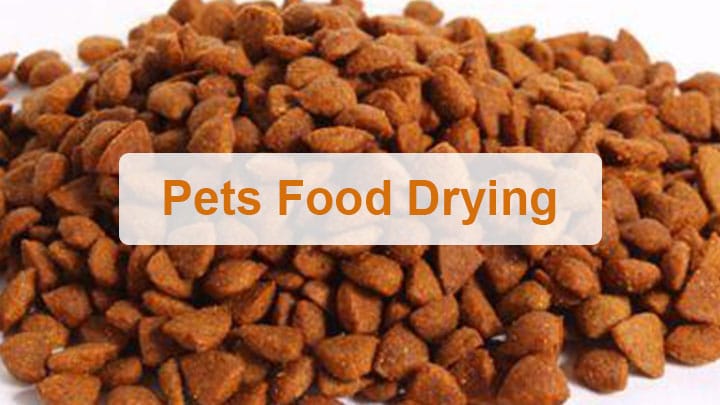 Pets food drying